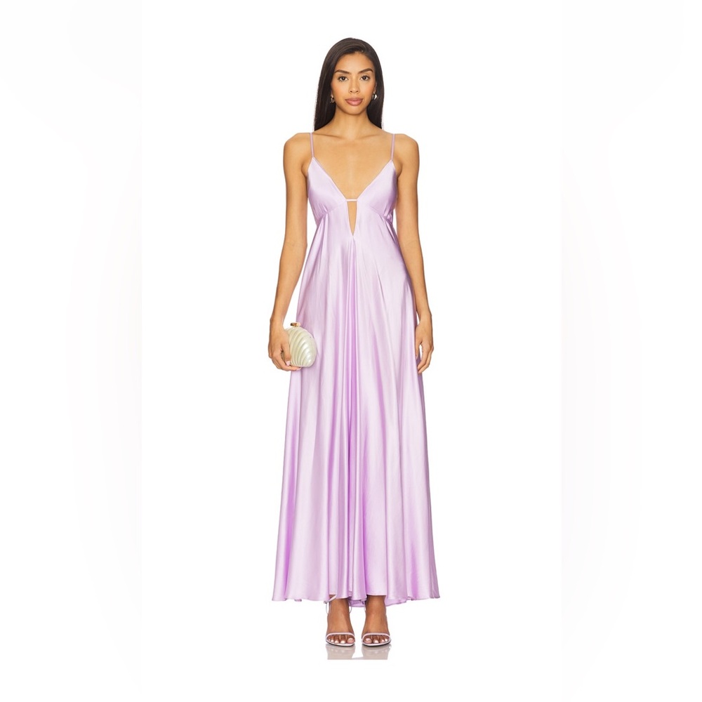 Michael Costello X Revolve Willow Gown in Lilac